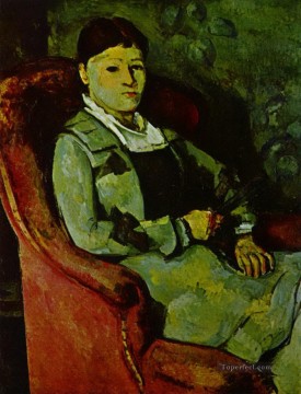 Portrait of Madame Cezanne 2 Paul Cezanne Oil Paintings